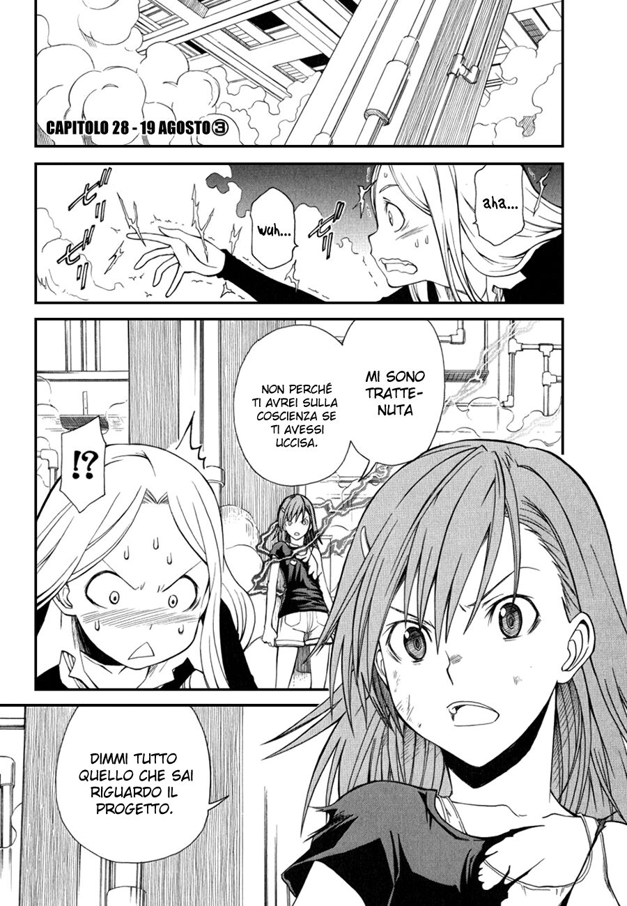 A Certain Scientific Railgun Capitolo 28 page 1