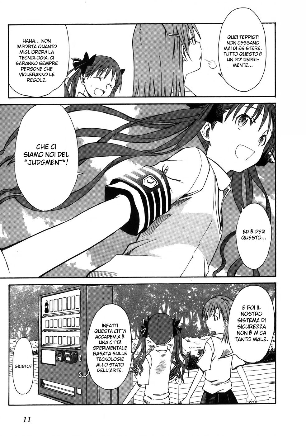 A Certain Scientific Railgun Capitolo 01 page 16