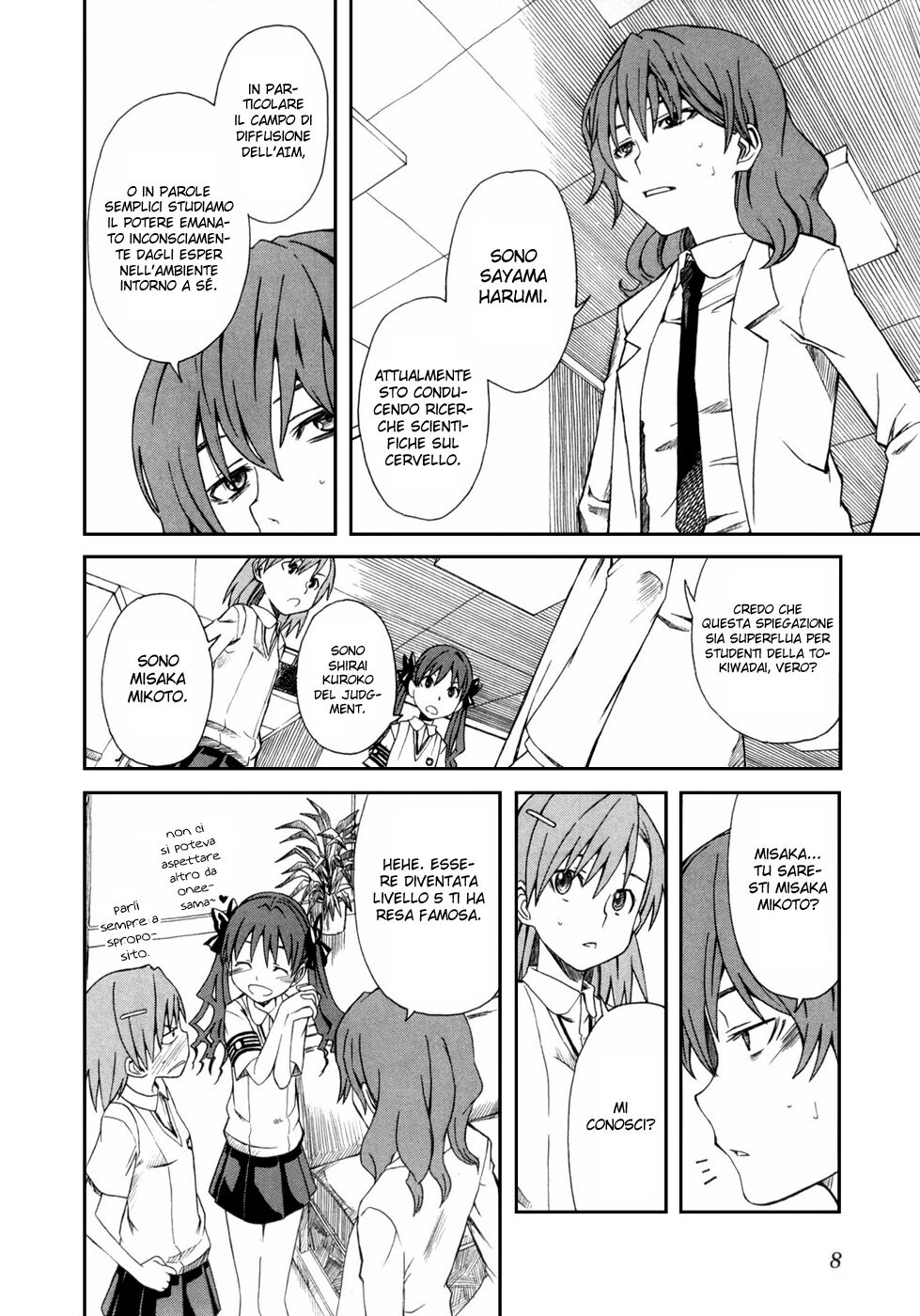 A Certain Scientific Railgun Capitolo 08 page 13