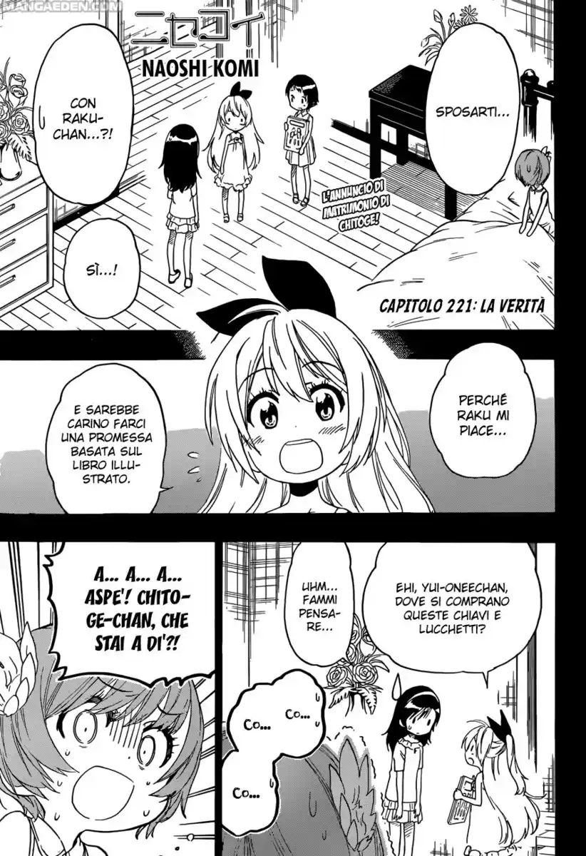 Nisekoi Capitolo 221 page 2