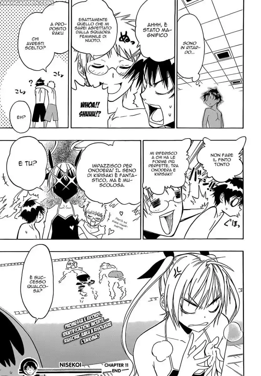 Nisekoi Capitolo 11 page 19