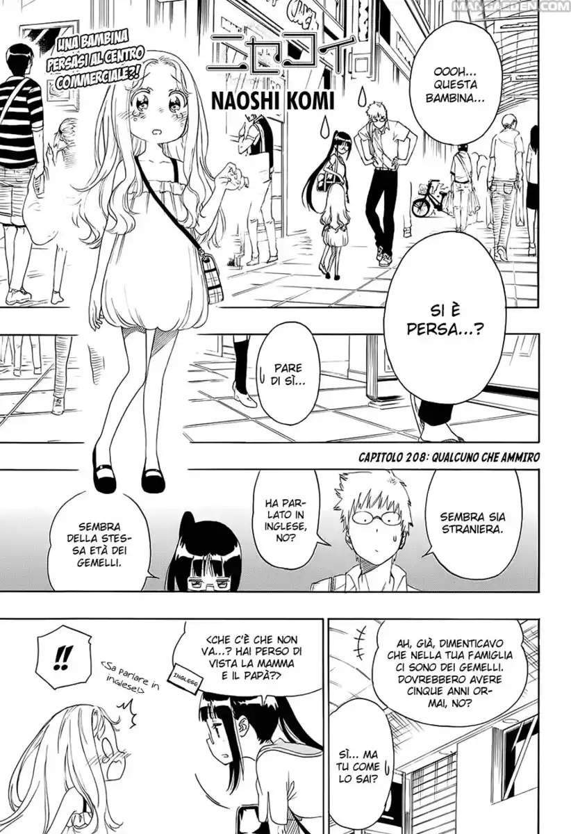 Nisekoi Capitolo 208 page 2