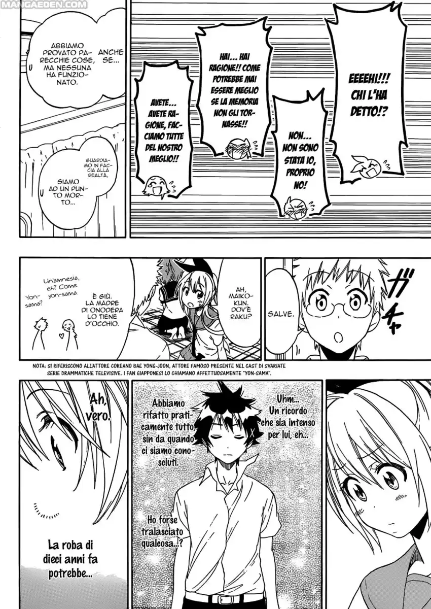 Nisekoi Capitolo 89 page 18