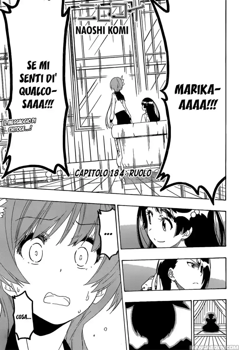 Nisekoi Capitolo 184 page 2