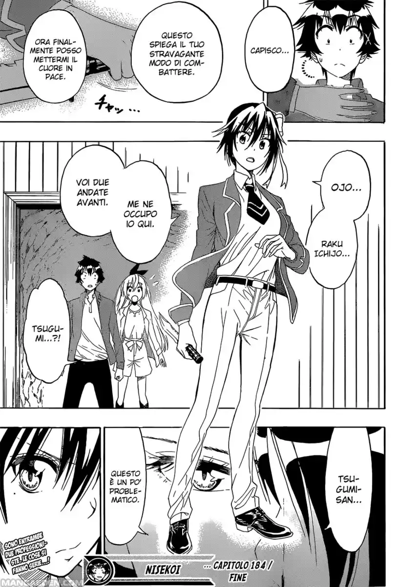 Nisekoi Capitolo 184 page 20