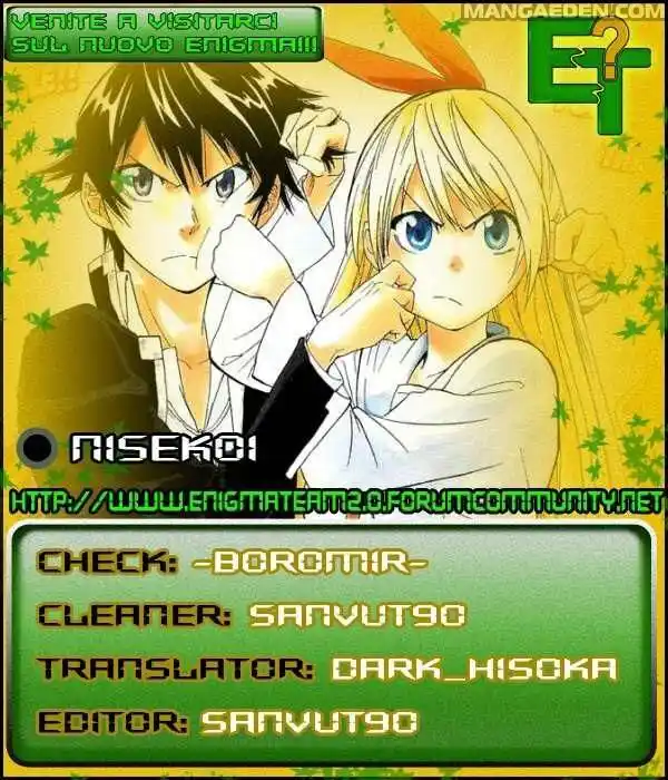 Nisekoi Capitolo 30 page 1