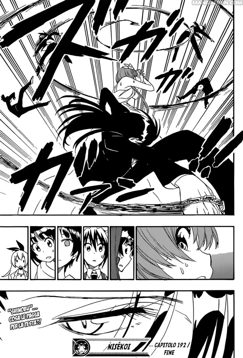 Nisekoi Capitolo 192 page 20