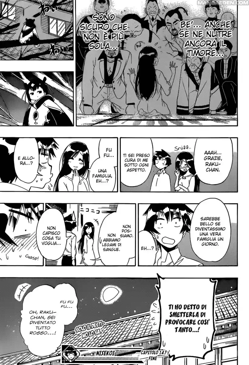 Nisekoi Capitolo 147 page 19