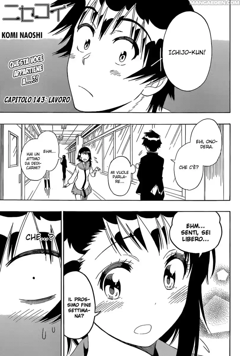 Nisekoi Capitolo 143 page 2