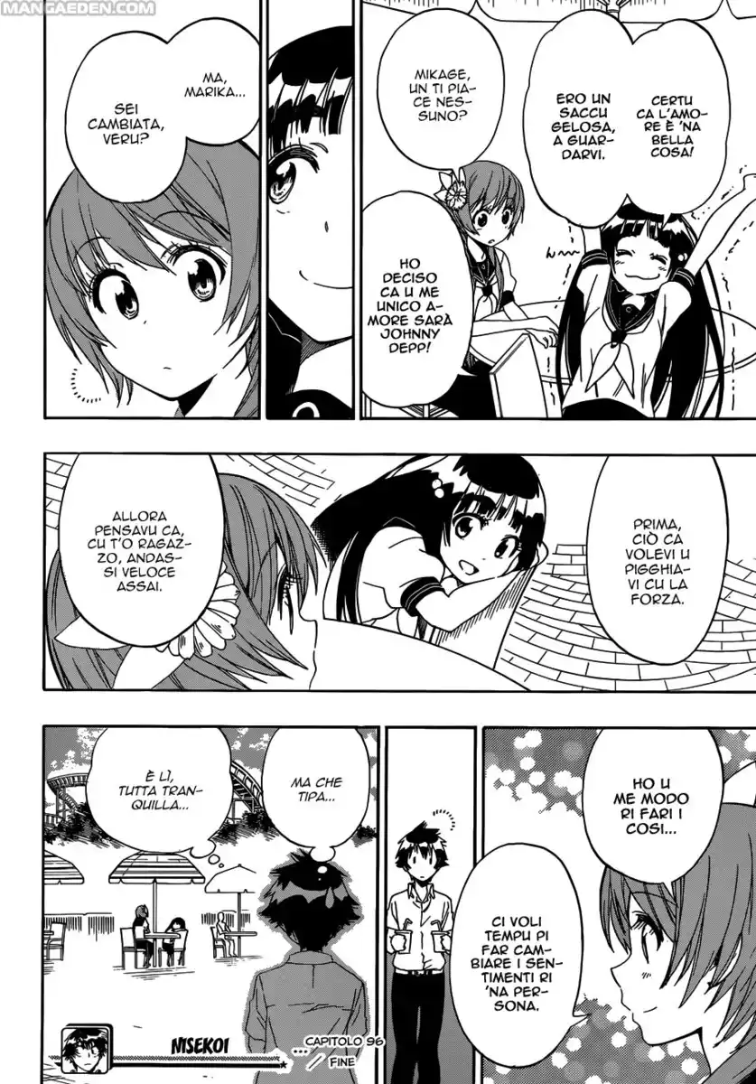 Nisekoi Capitolo 96 page 18