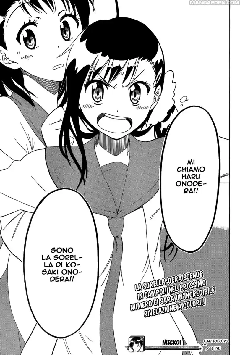 Nisekoi Capitolo 75 page 19