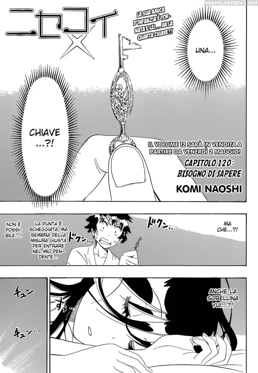 Nisekoi Capitolo 120 page 2