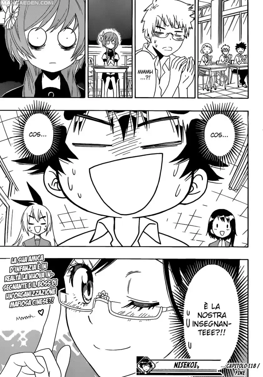 Nisekoi Capitolo 118 page 23