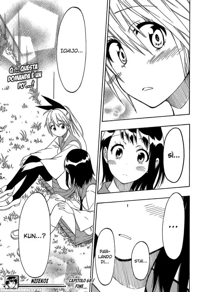 Nisekoi Capitolo 68 page 20