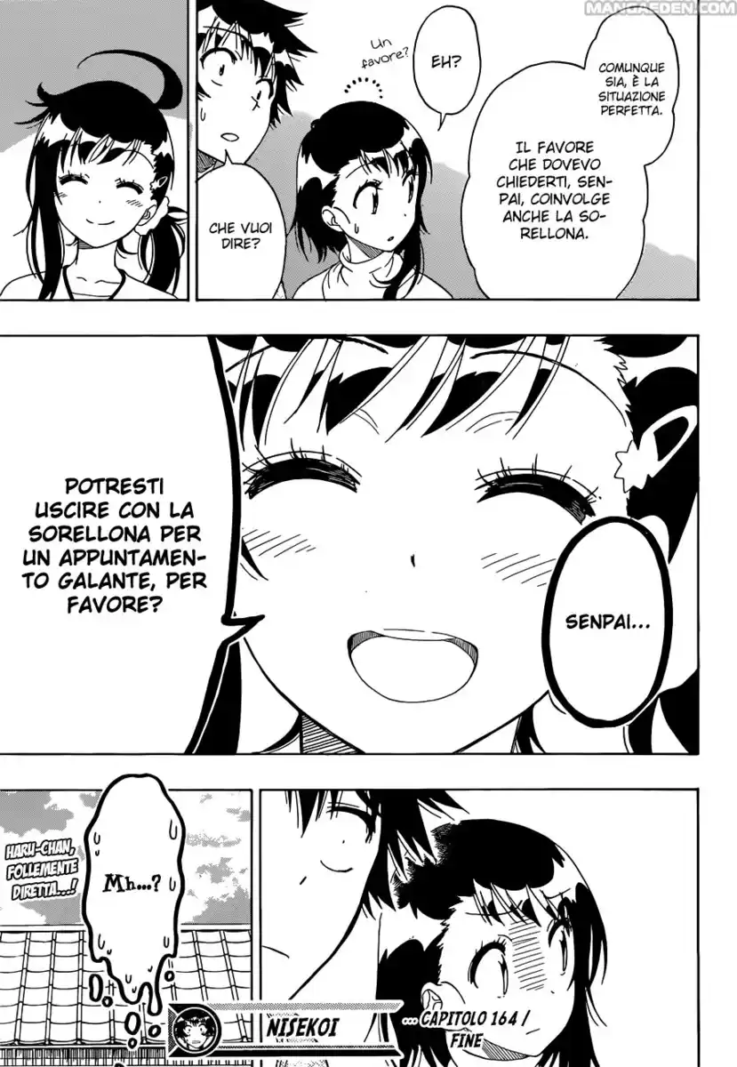 Nisekoi Capitolo 164 page 21