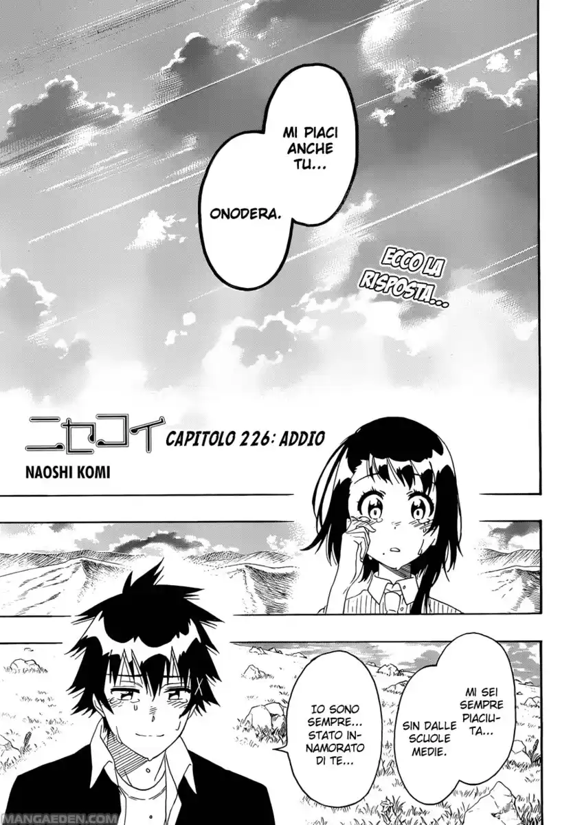 Nisekoi Capitolo 226 page 2