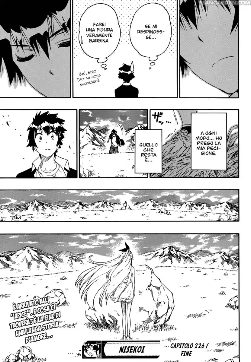 Nisekoi Capitolo 226 page 20