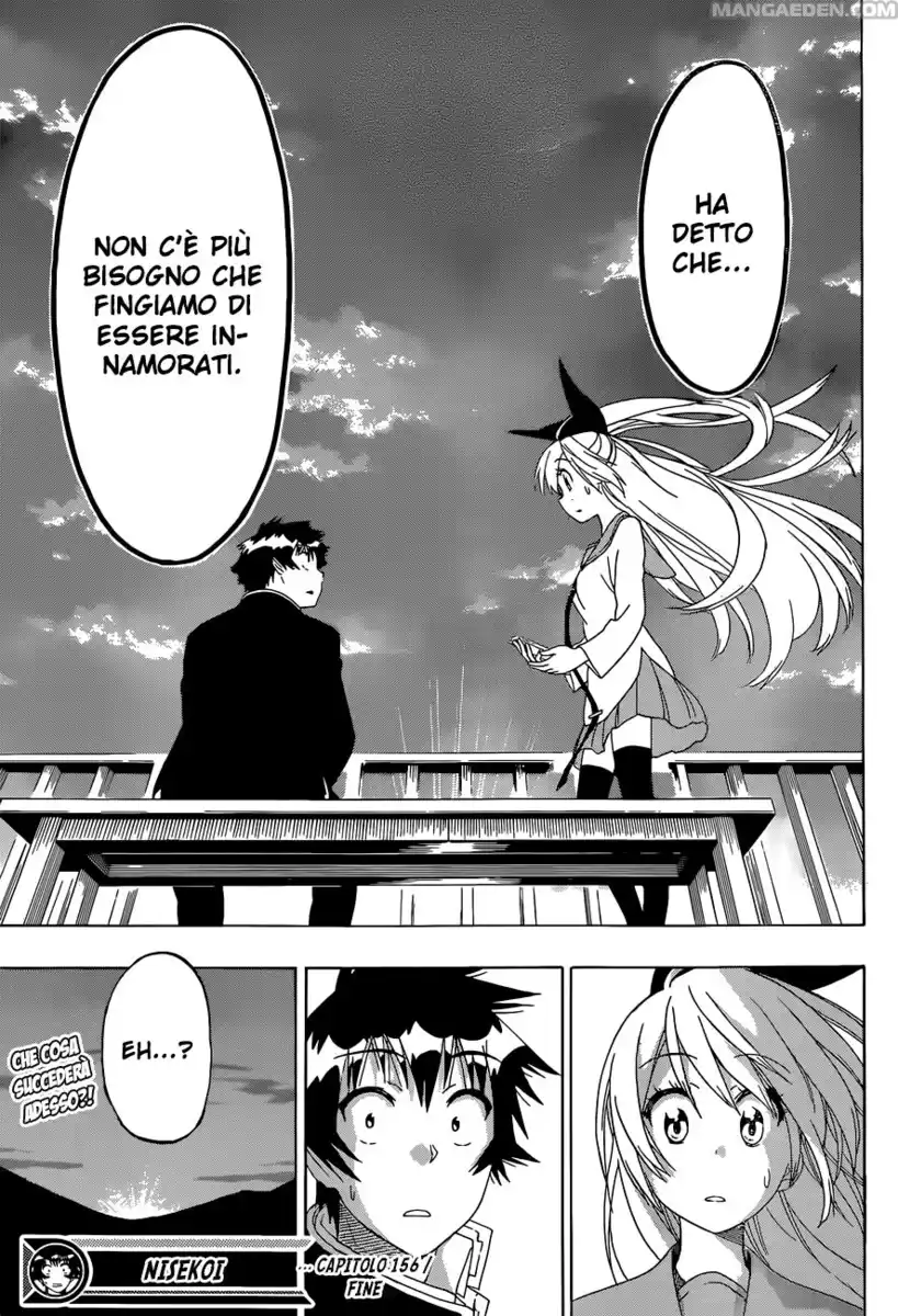 Nisekoi Capitolo 156 page 20