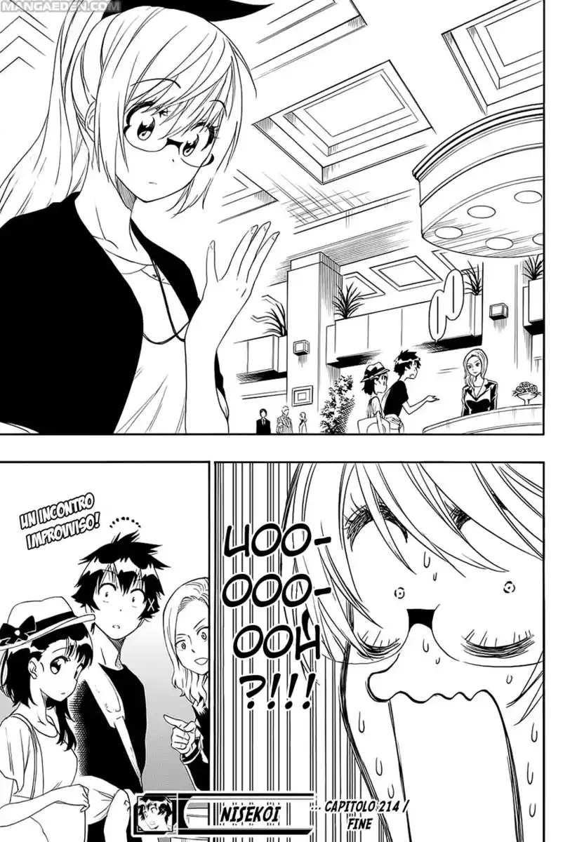 Nisekoi Capitolo 214 page 20