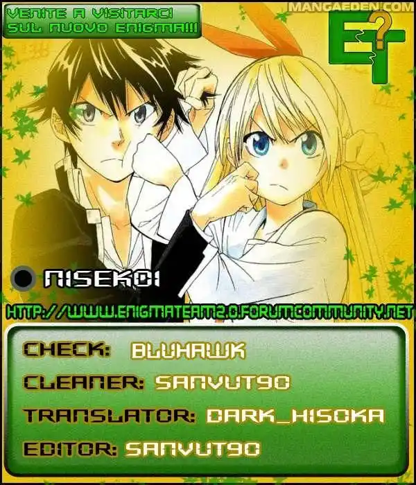 Nisekoi Capitolo 41 page 1