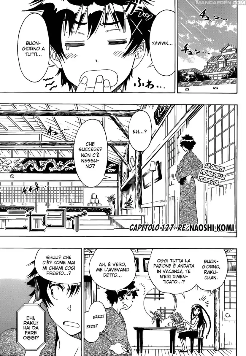 Nisekoi Capitolo 127 page 2