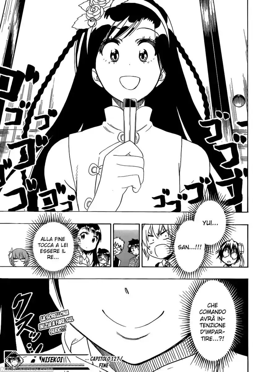 Nisekoi Capitolo 127 page 20