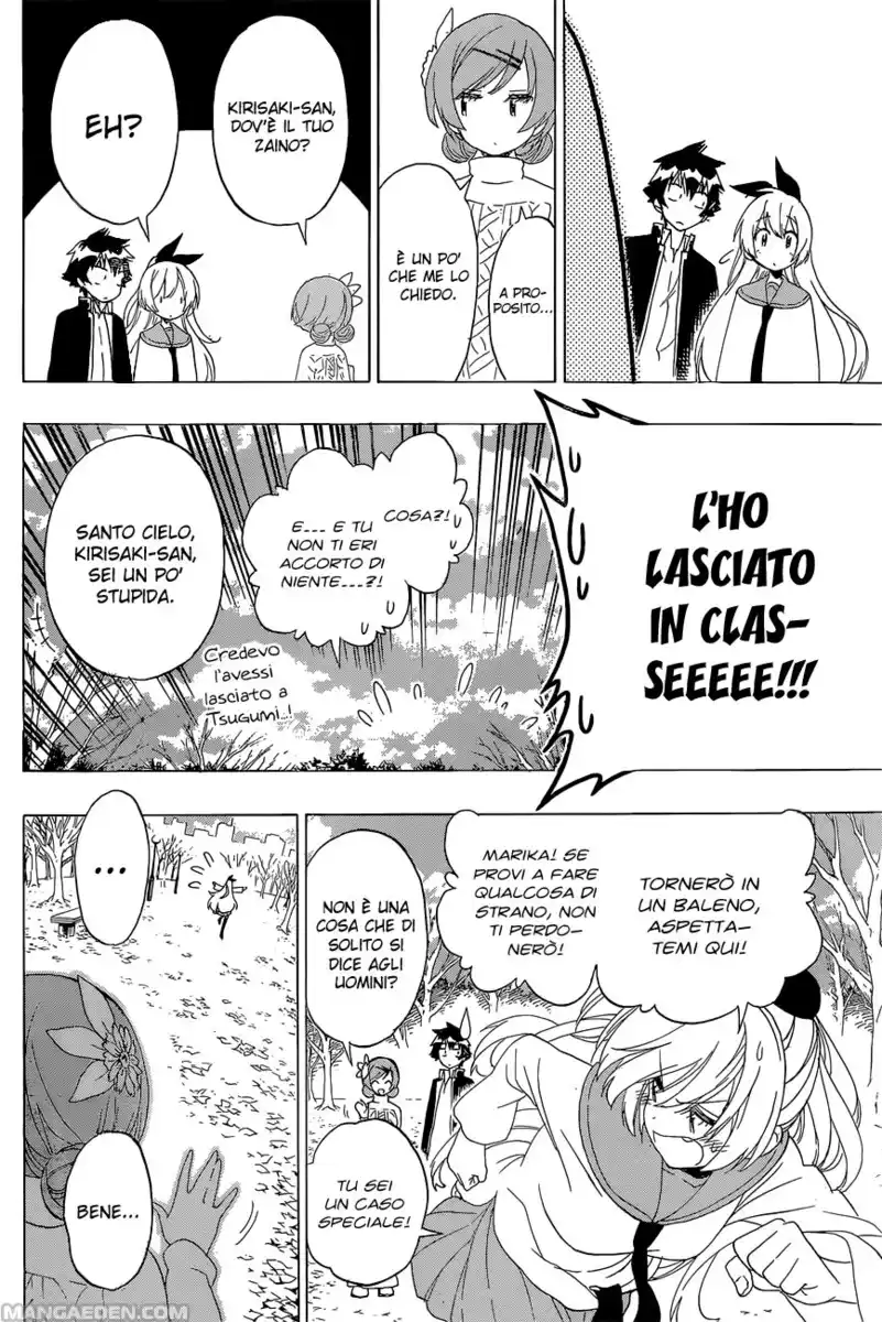 Nisekoi Capitolo 180 page 17