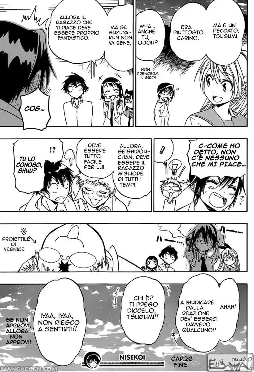 Nisekoi Capitolo 26 page 20