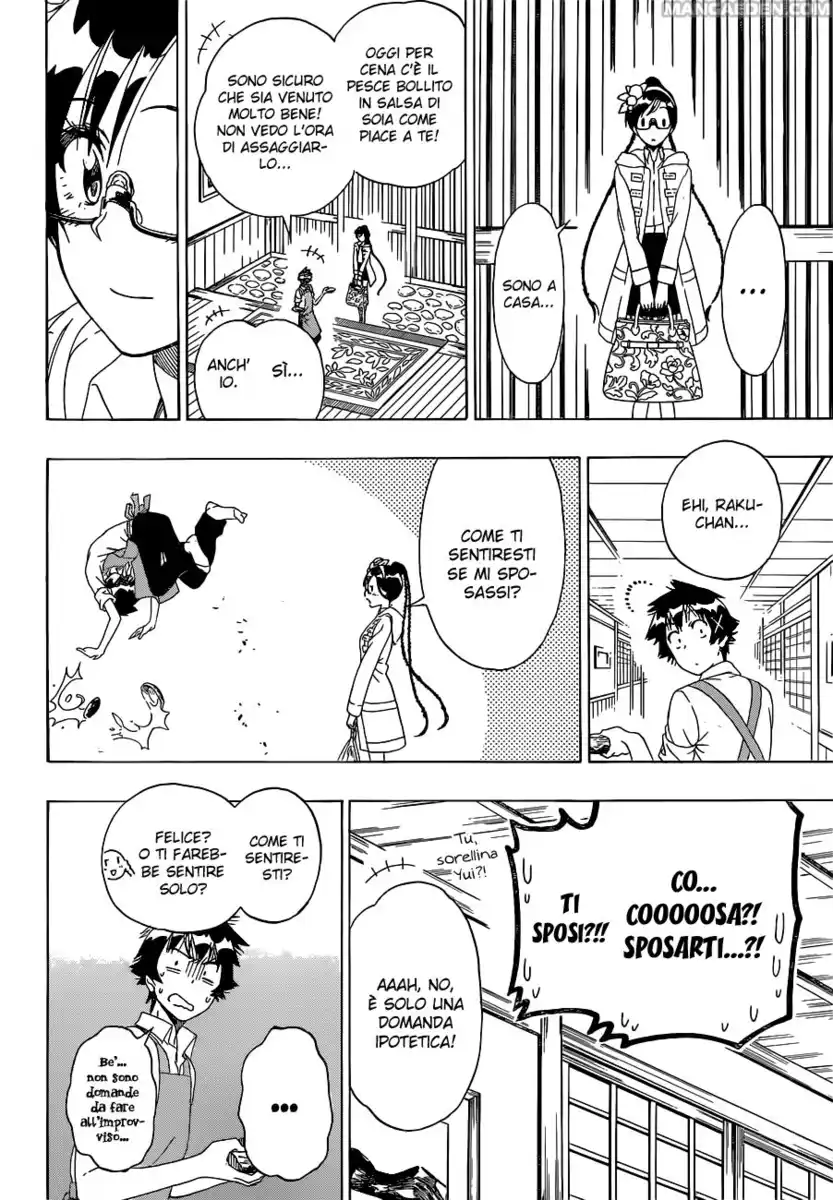 Nisekoi Capitolo 177 page 17