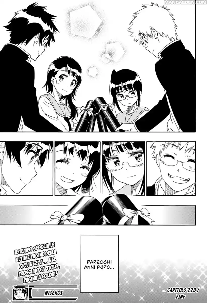 Nisekoi Capitolo 228 page 20