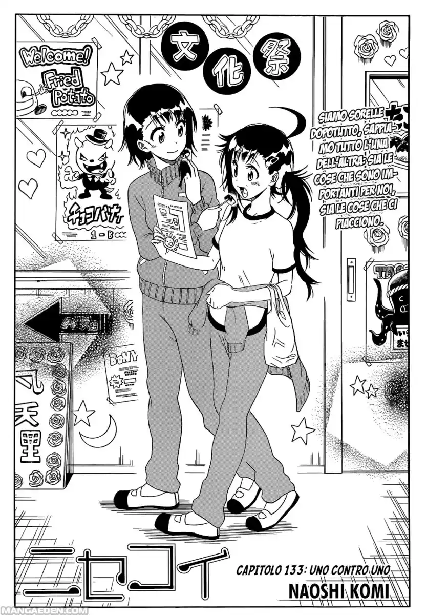 Nisekoi Capitolo 133 page 2