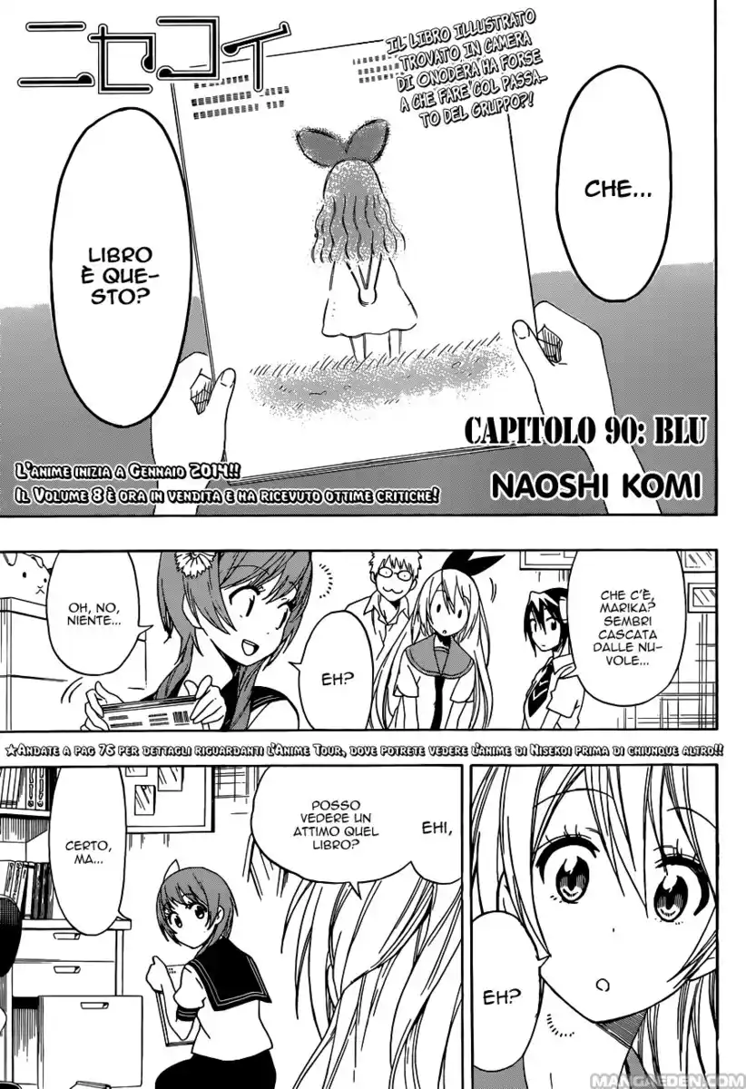 Nisekoi Capitolo 90 page 1