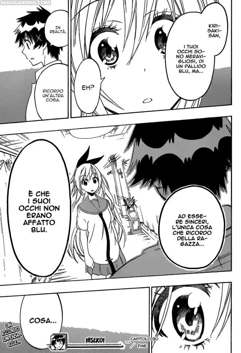 Nisekoi Capitolo 90 page 19