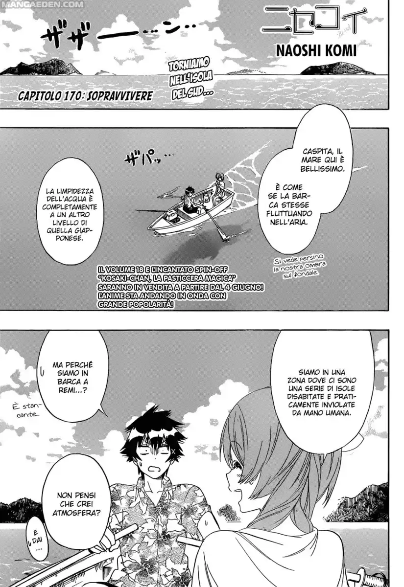 Nisekoi Capitolo 170 page 2