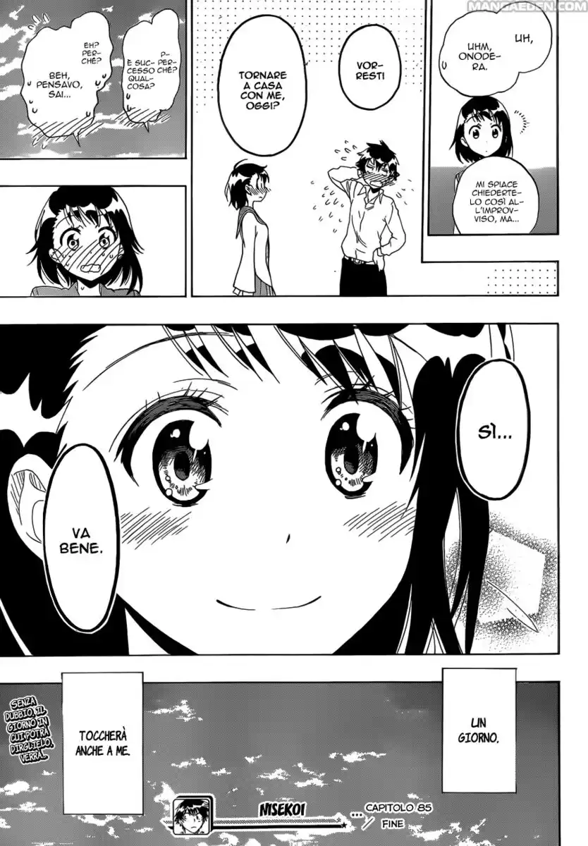 Nisekoi Capitolo 85 page 18