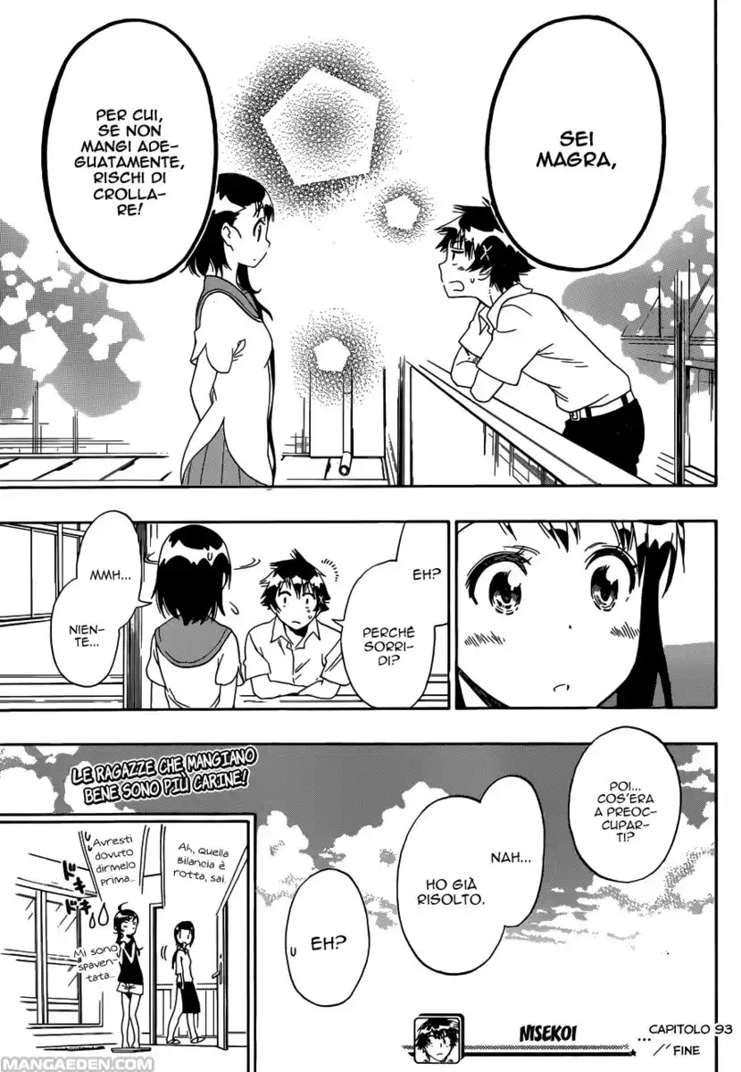 Nisekoi Capitolo 93 page 19