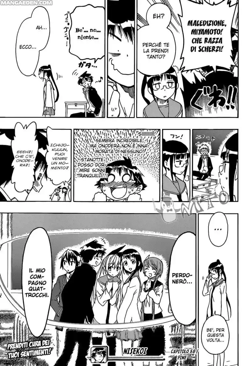 Nisekoi Capitolo 58 page 20