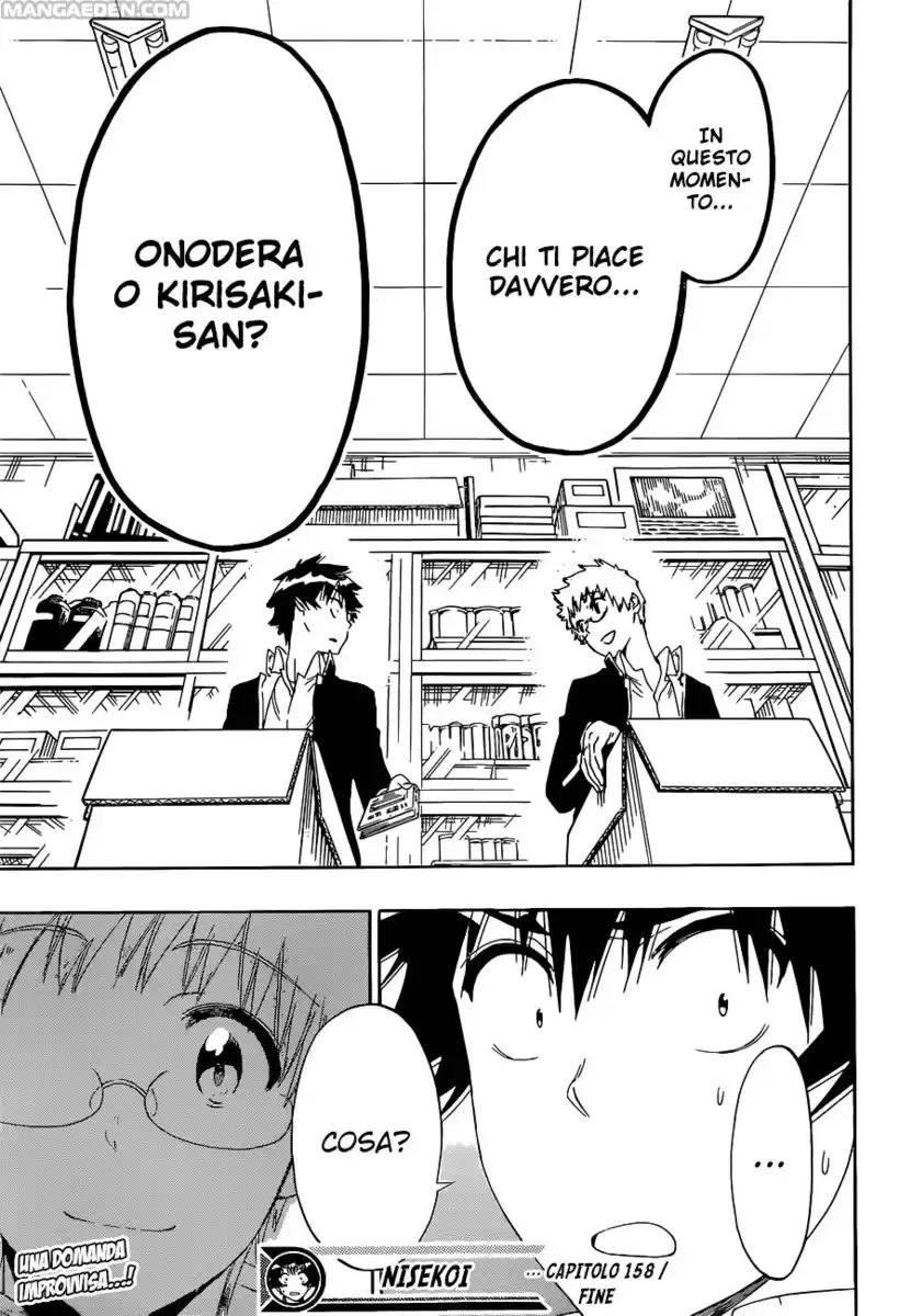 Nisekoi Capitolo 158 page 20