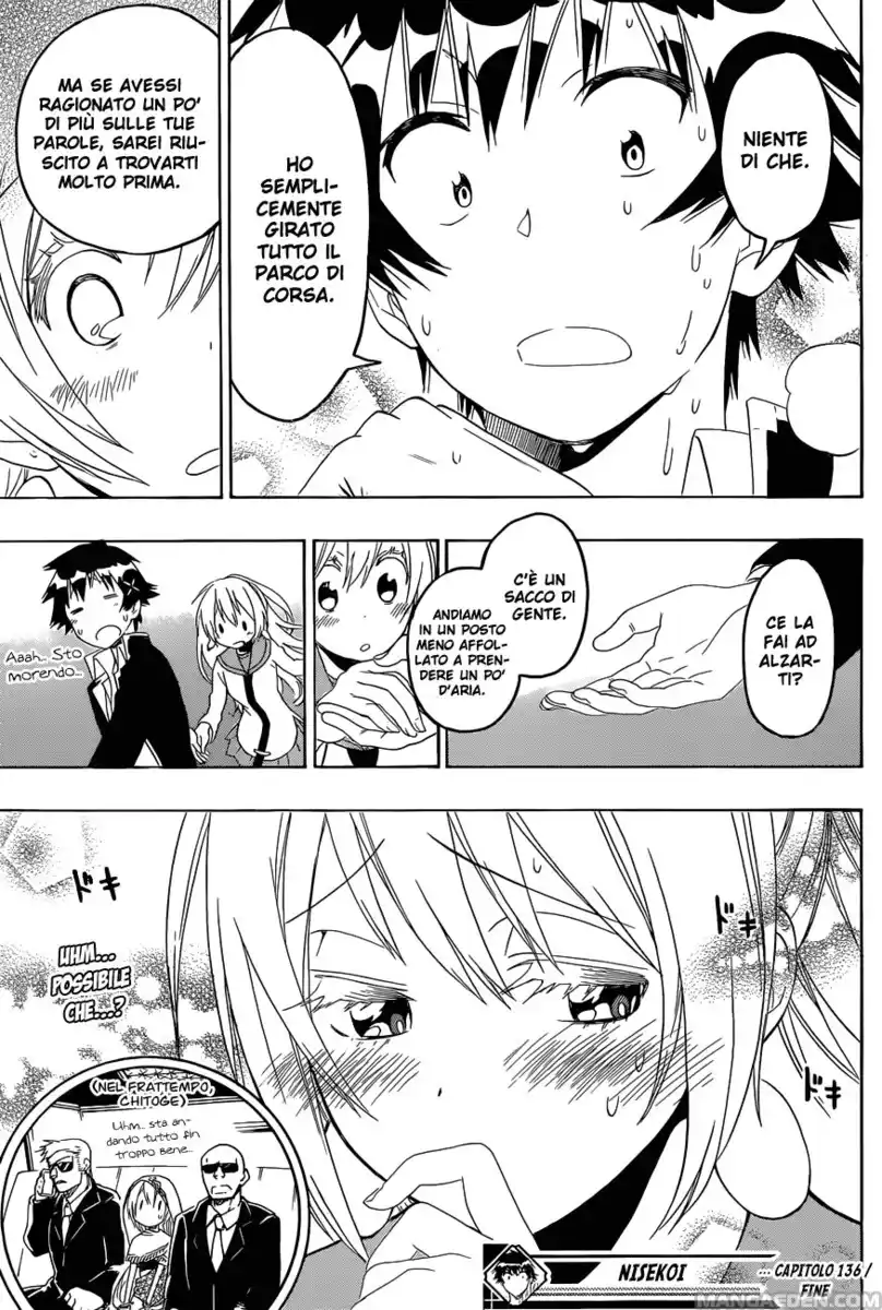 Nisekoi Capitolo 136 page 20