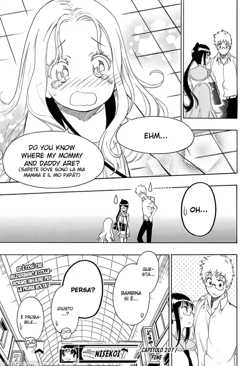 Nisekoi Capitolo 207 page 20