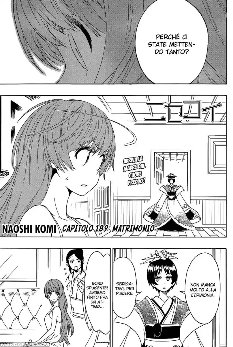 Nisekoi Capitolo 189 page 2