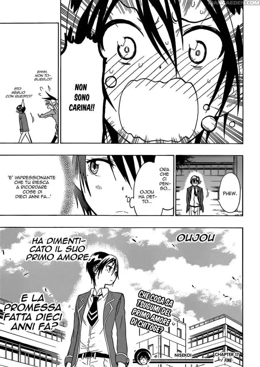 Nisekoi Capitolo 17 page 21