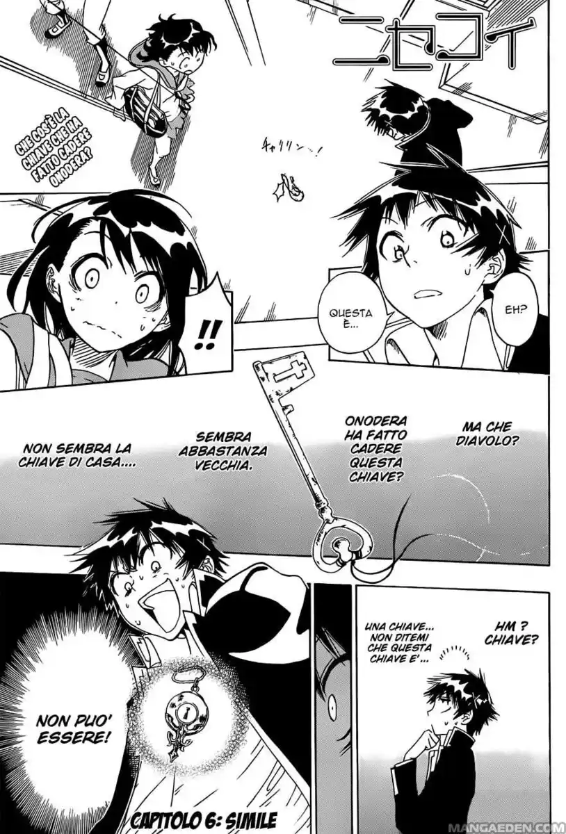 Nisekoi Capitolo 06 page 1