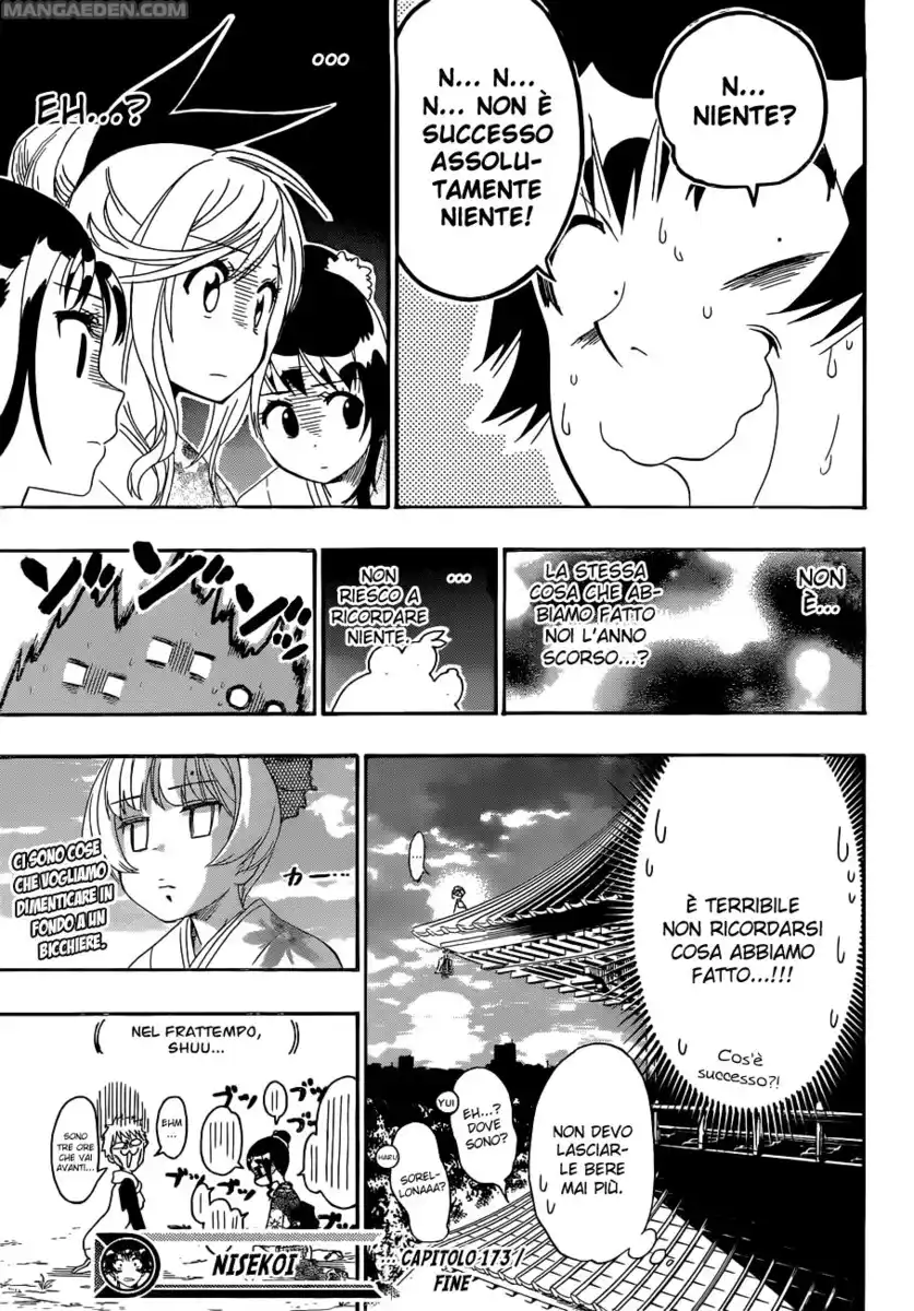 Nisekoi Capitolo 173 page 20