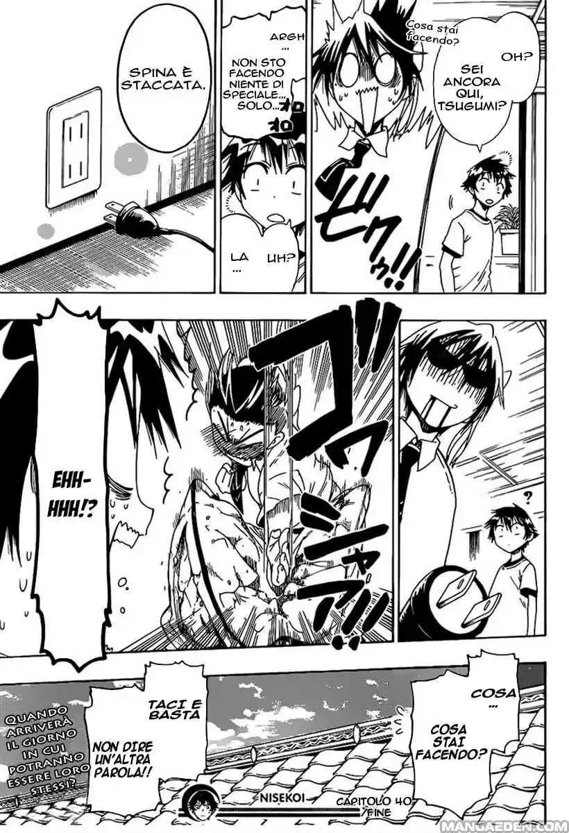 Nisekoi Capitolo 40 page 20