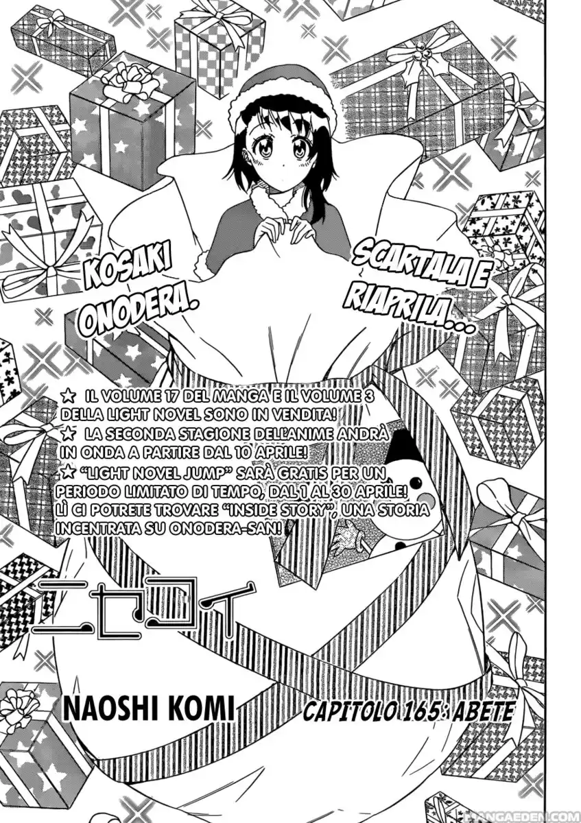 Nisekoi Capitolo 165 page 2