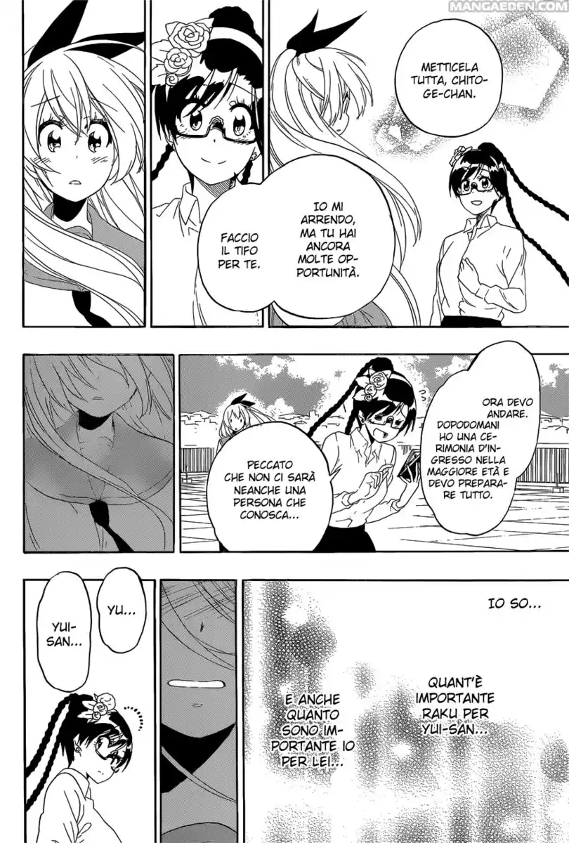 Nisekoi Capitolo 179 page 13