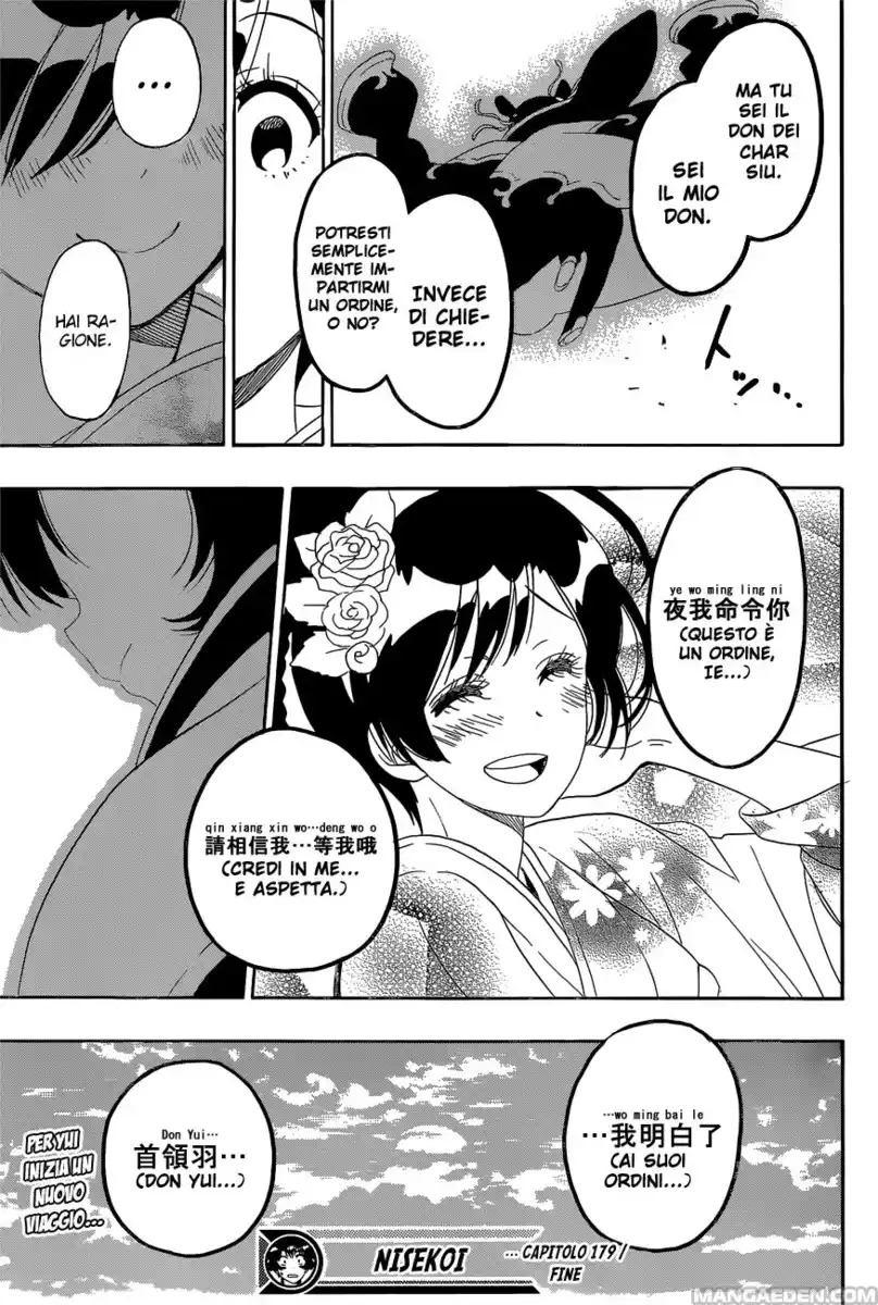 Nisekoi Capitolo 179 page 20