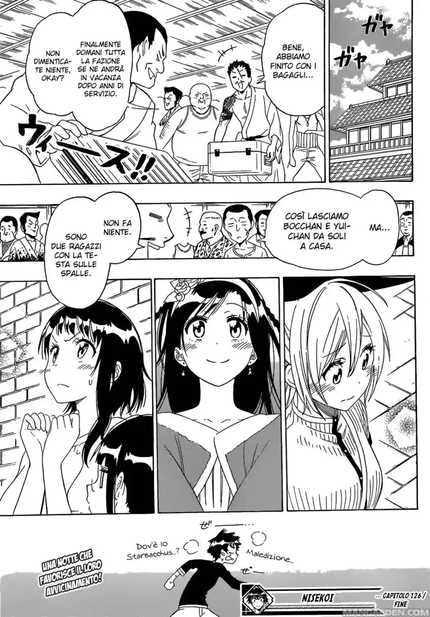 Nisekoi Capitolo 126 page 20