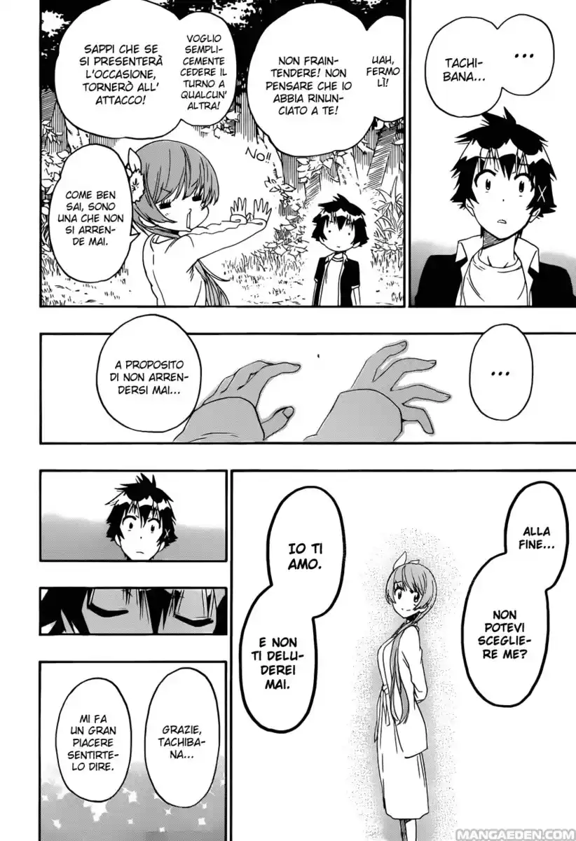 Nisekoi Capitolo 219 page 17